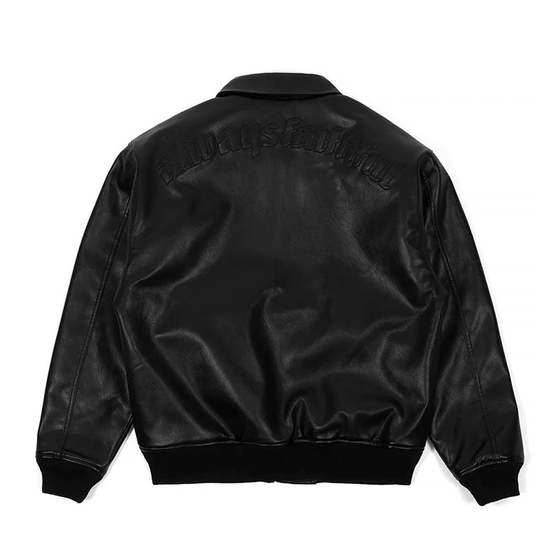 BOILER RESET VARSITY JACKET -BLACK-