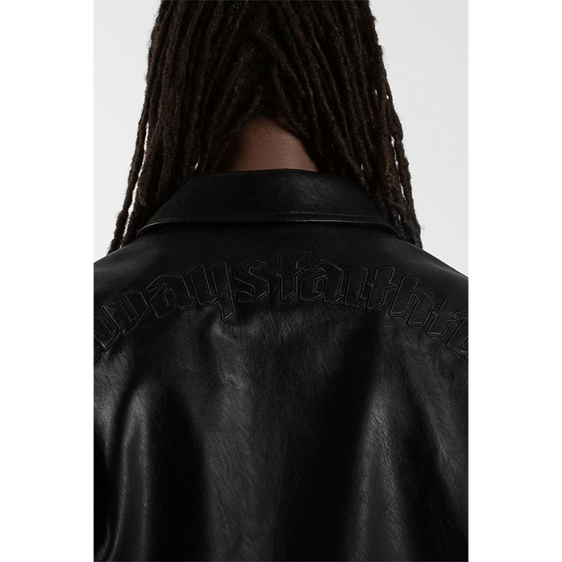 BOILER RESET VARSITY JACKET -BLACK-