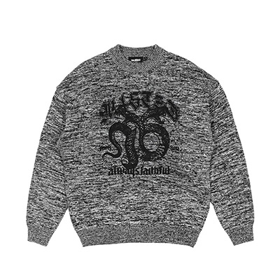 LETHAL SWEATER -GREY-