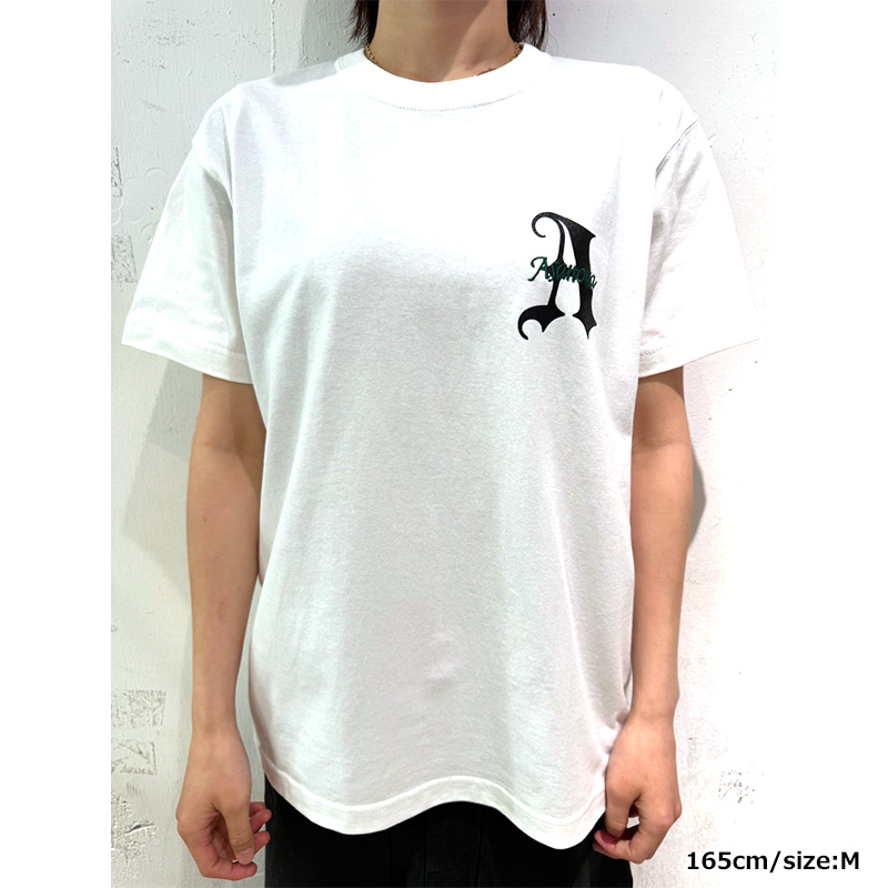 BLACKLETTER T-SHIRT -BLACK-