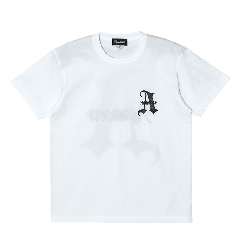 BLACKLETTER T-SHIRT -WHITE-