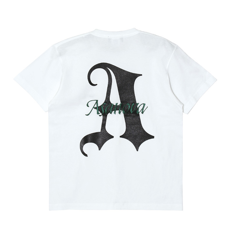 BLACKLETTER T-SHIRT -WHITE-