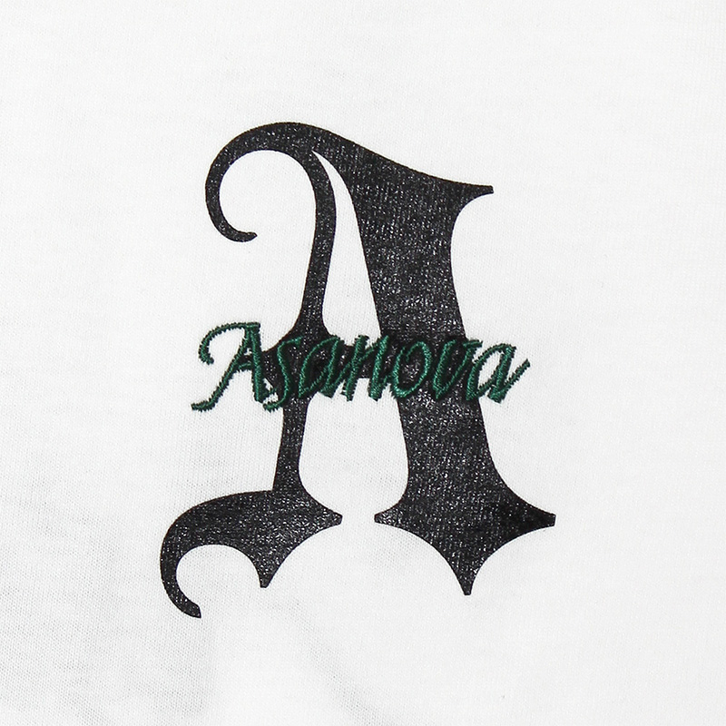 BLACKLETTER T-SHIRT -WHITE-
