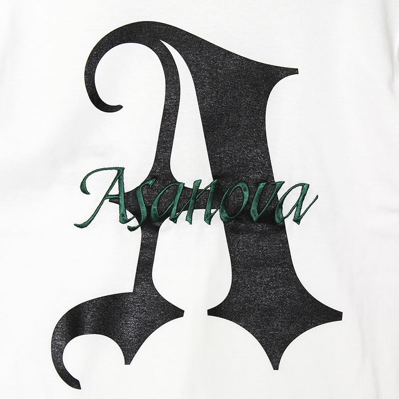 BLACKLETTER T-SHIRT -WHITE-
