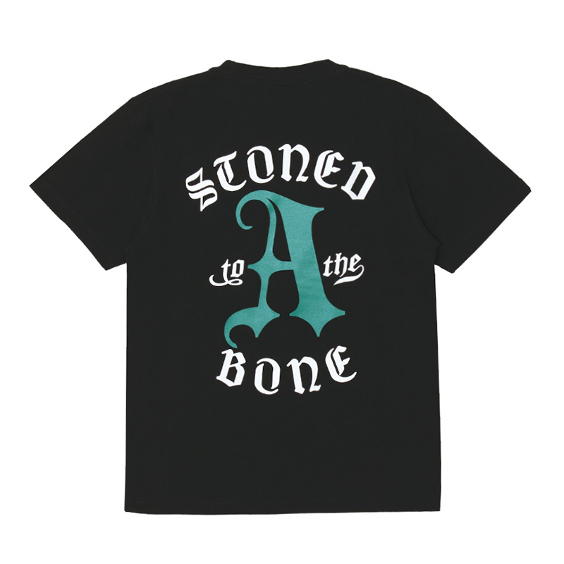 GOTHIC CROWN T-SHIRT -BLACK-