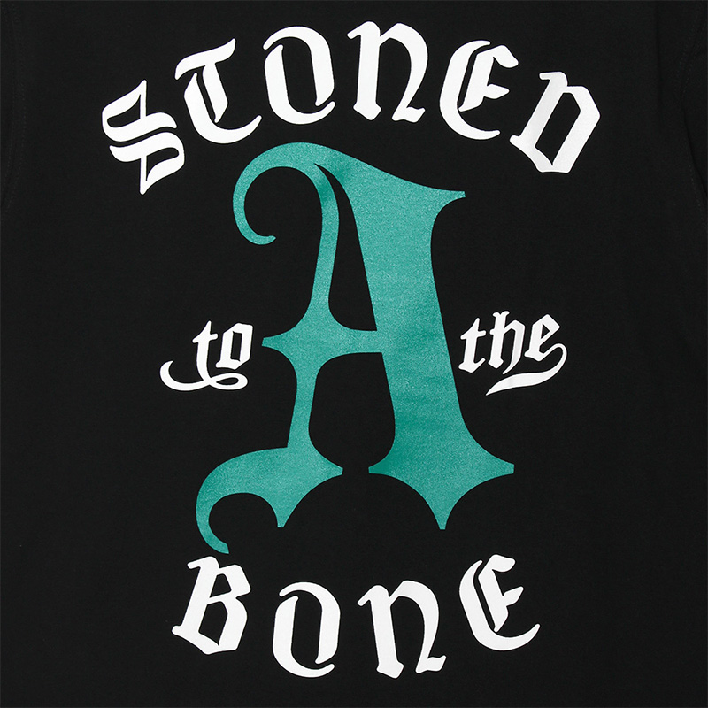 GOTHIC CROWN T-SHIRT -BLACK-