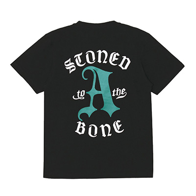 GOTHIC CROWN T-SHIRT -BLACK-