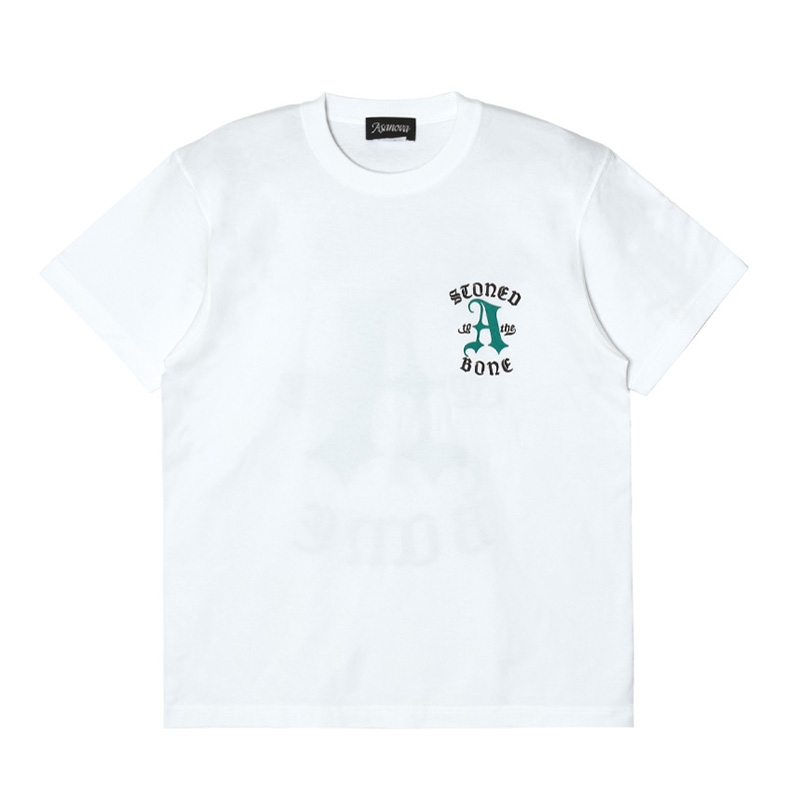 GOTHIC CROWN T-SHIRT -WHITE-