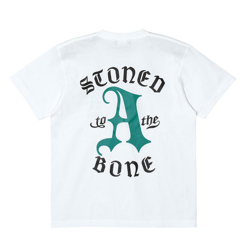 GOTHIC CROWN T-SHIRT -WHITE-