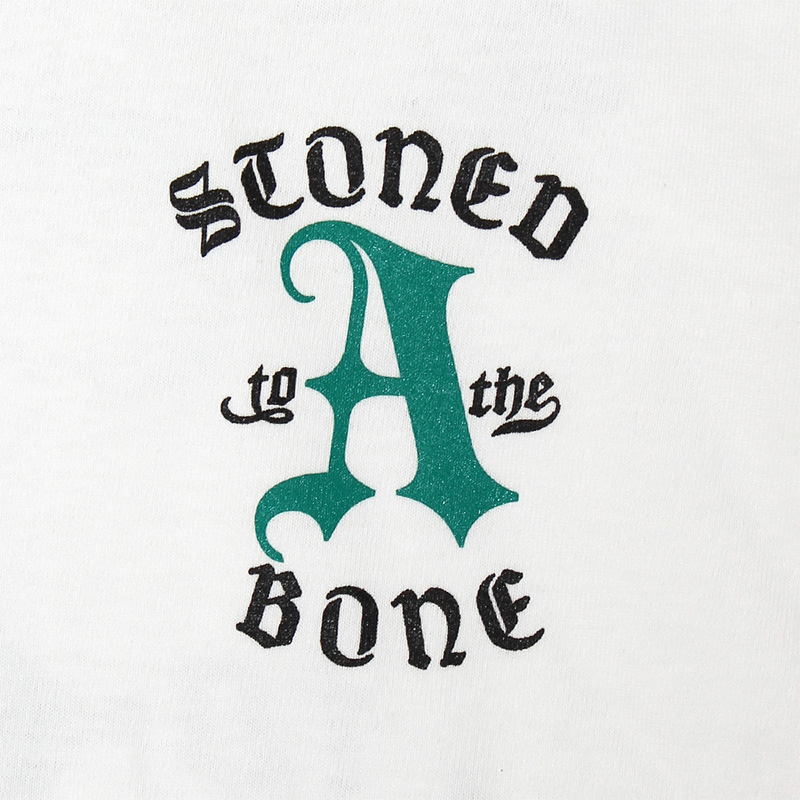 GOTHIC CROWN T-SHIRT -WHITE-