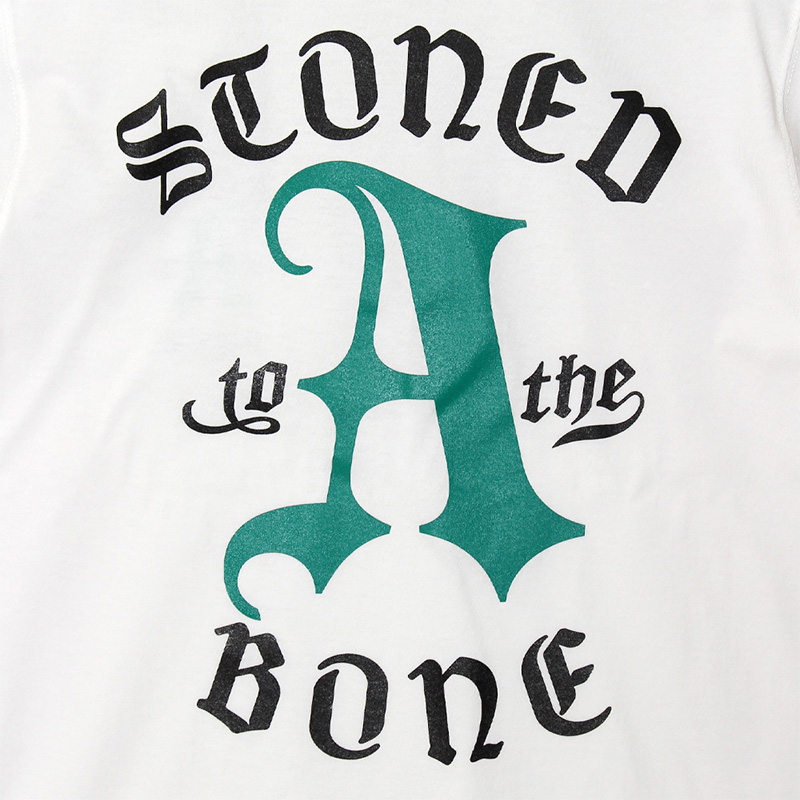 GOTHIC CROWN T-SHIRT -WHITE-