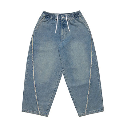 BL DENIM PANTS -W.INDIGO-