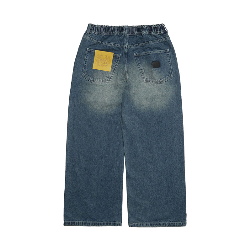 BAGGY DENIM PANTS -U.INDIGO-