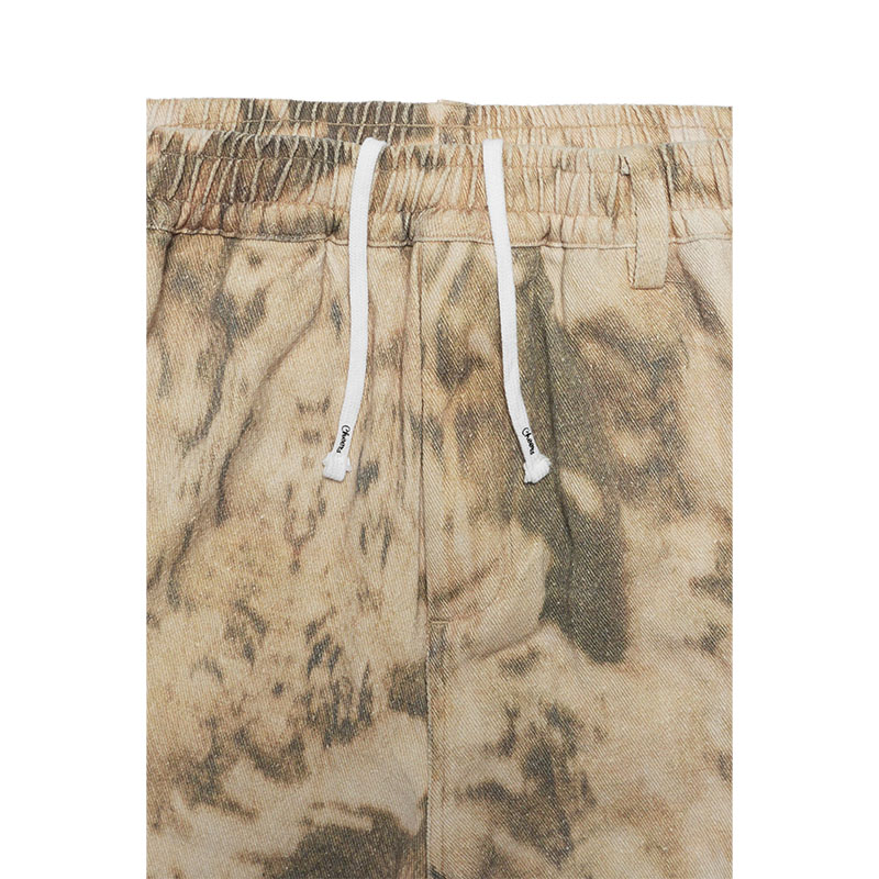 CARGO SHORT PANTS -BEIGE-