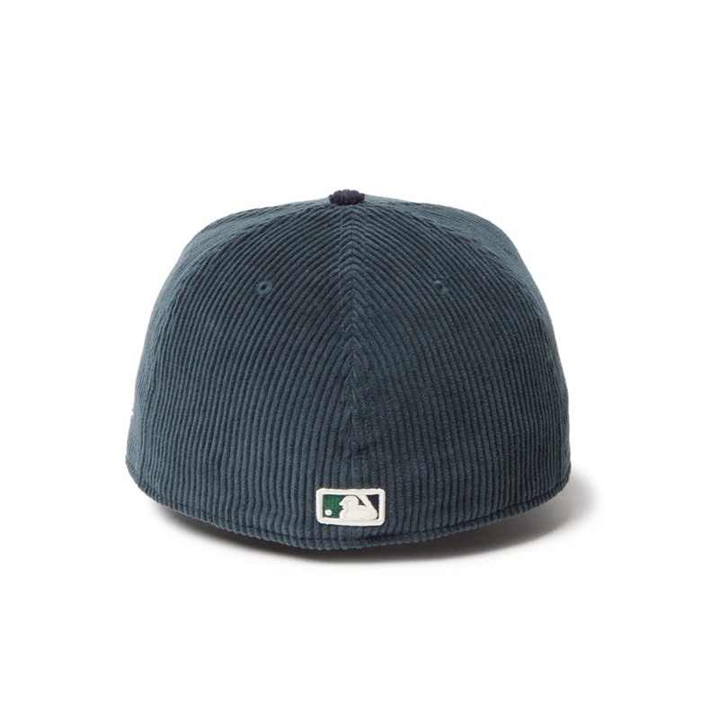59FIFTY Corduroy コーデュロイ ニューヨーク・ヤンキース ブルーグリーン ネイビーバイザー -GREEN-