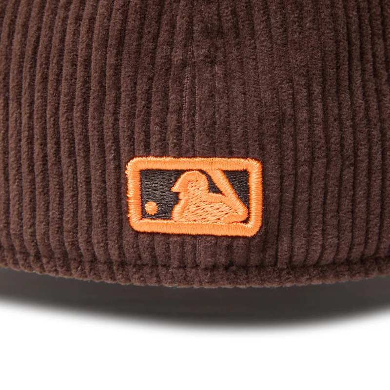 59FIFTY Corduroy コーデュロイ デトロイト・タイガース ダークブラウン -BROWN-