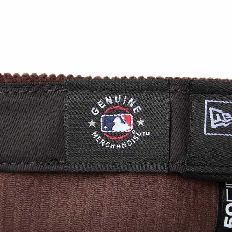 59FIFTY Corduroy コーデュロイ デトロイト・タイガース ダークブラウン -BROWN-