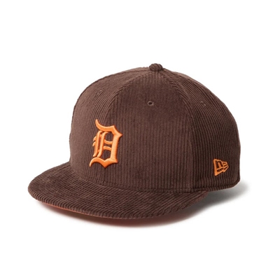 59FIFTY Corduroy コーデュロイ デトロイト・タイガース ダークブラウン -BROWN-