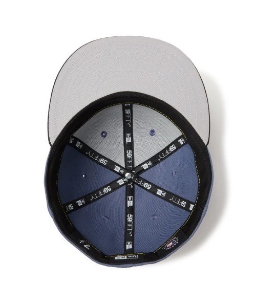 59FIFTY Powered by GORO NAKATSUGAWA（MIN-NANO） ニューヨーク・ヤンキース スレート ブラックバイザー -BLUE-