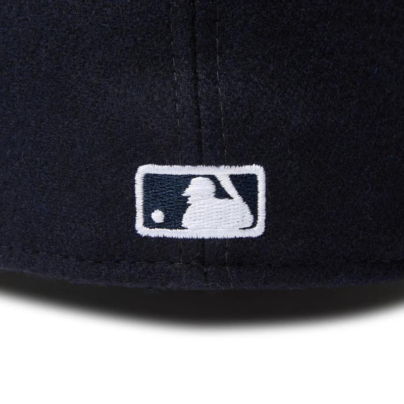 59FIFTY Powered by GORO NAKATSUGAWA（MIN-NANO） ニューヨーク・ヤンキース メルトン ネイビー ライトグリーンバイザー -NAVY-