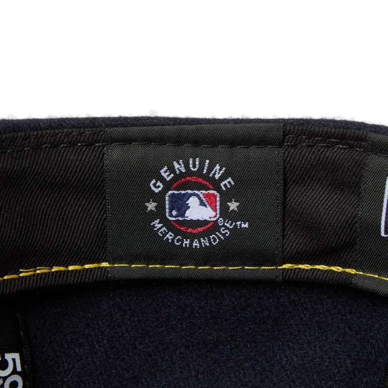59FIFTY Powered by GORO NAKATSUGAWA（MIN-NANO） ニューヨーク・ヤンキース メルトン ネイビー ライトグリーンバイザー -NAVY-
