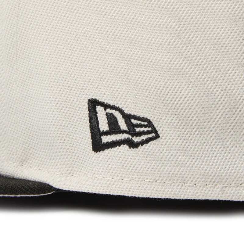 59FIFTY Powered by GORO NAKATSUGAWA（MIN-NANO） ロサンゼルス・ドジャース ストーン ブラックバイザー -WHITE-