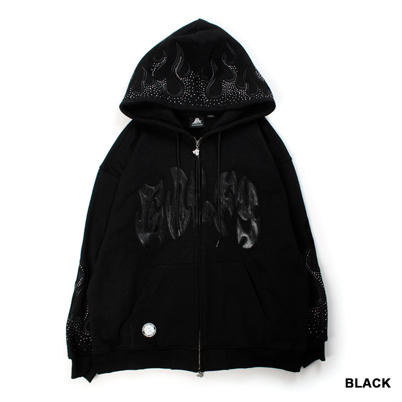 ファイヤーピカピカZIPパーカー -2.COLOR-