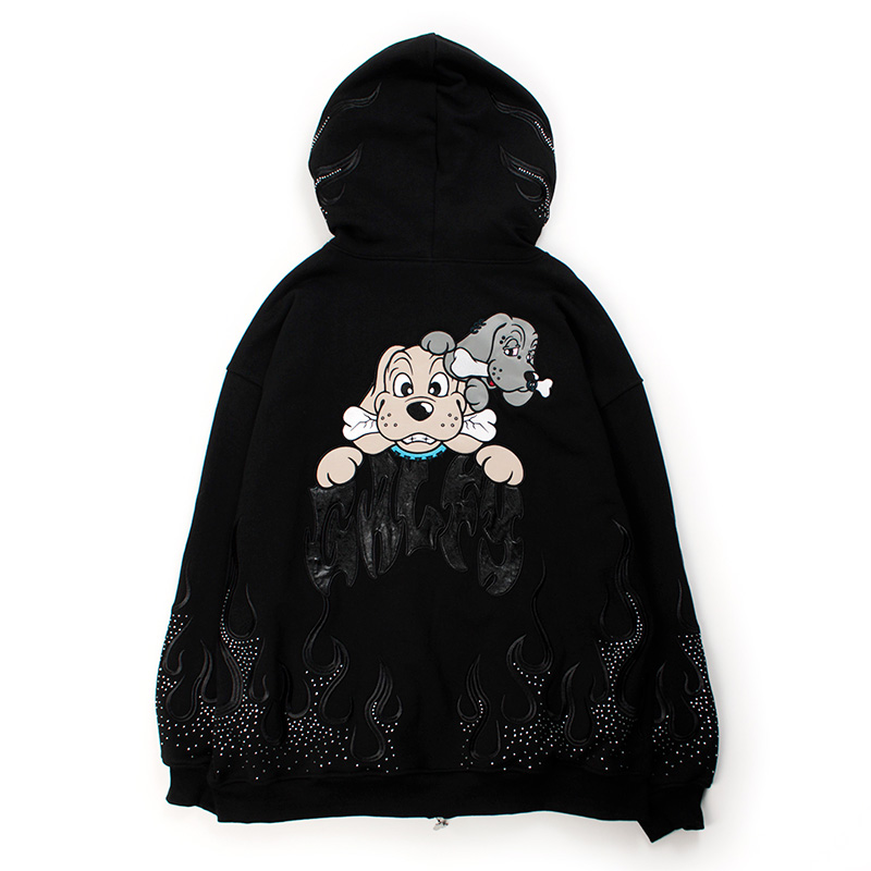 ファイヤーピカピカZIPパーカー -2.COLOR-