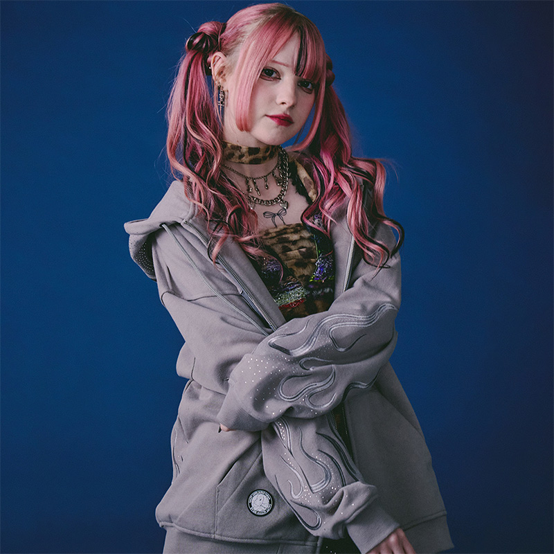 ファイヤーピカピカZIPパーカー -2.COLOR-