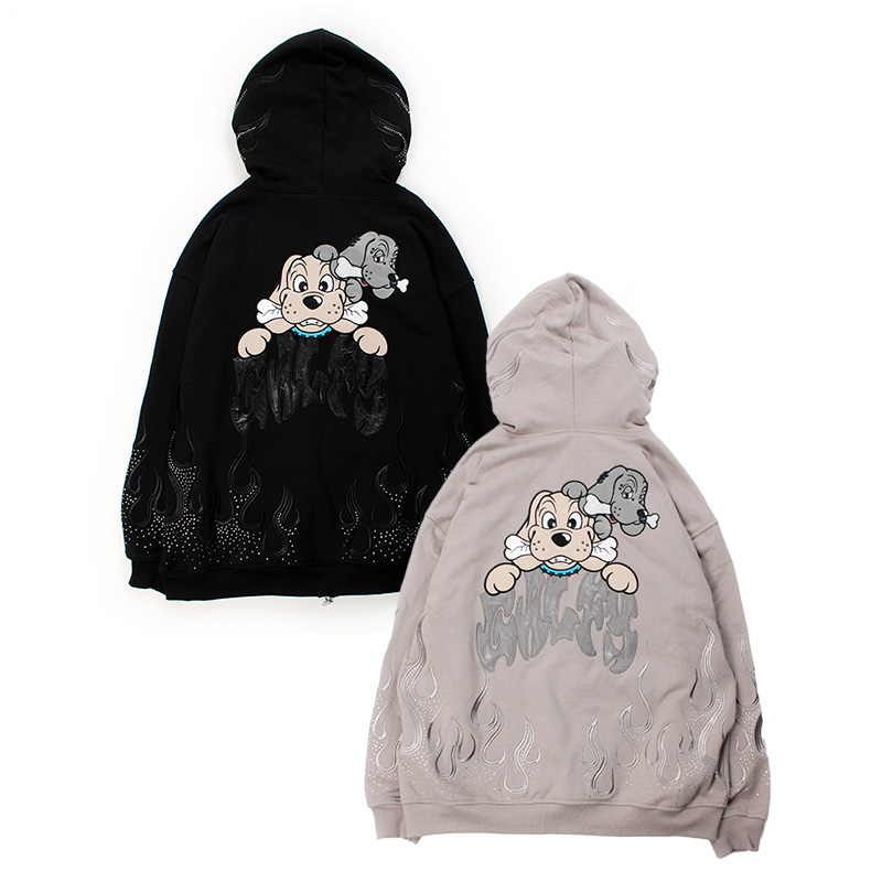 ファイヤーピカピカZIPパーカー -2.COLOR-