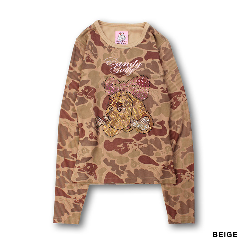 カモサバイブロンTEE (LADIES) -3.COLOR-