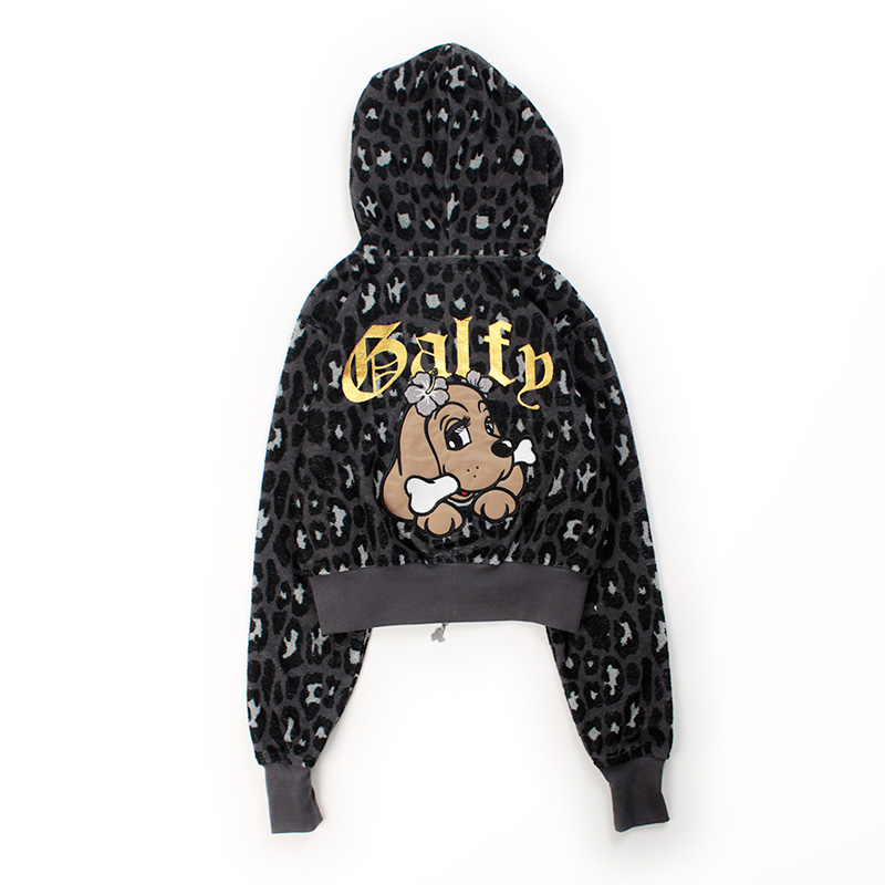 フユGAL豹パーカー (LADIES) -3.COLOR-