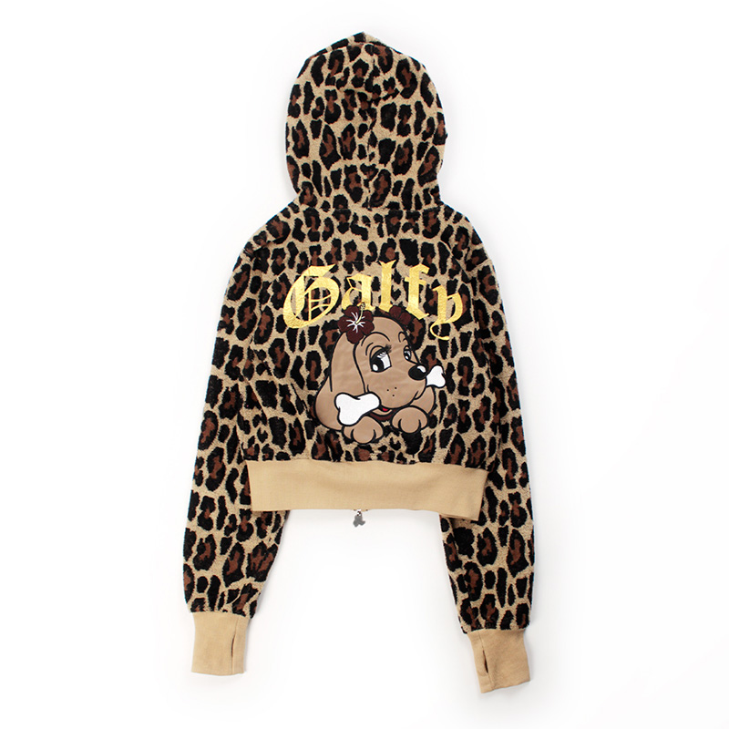 フユGAL豹パーカー (LADIES) -3.COLOR-