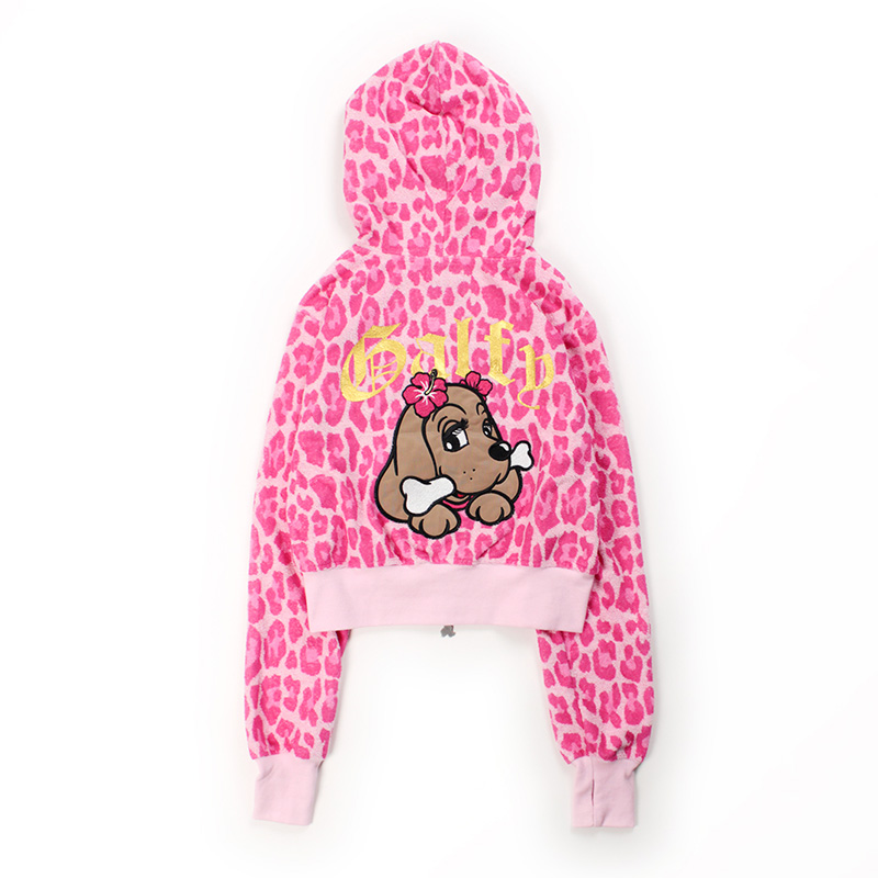 フユGAL豹パーカー (LADIES) -3.COLOR-