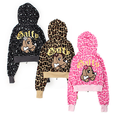 フユGAL豹パーカー (LADIES) -3.COLOR-