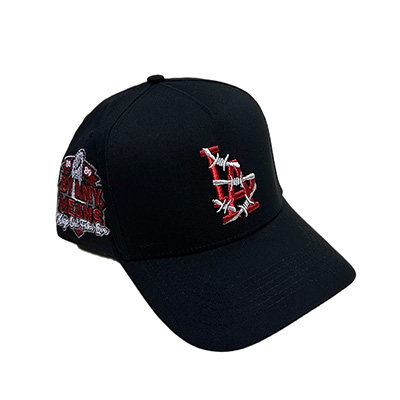 WORLD FAMOUS LA SNAPBACK -BLACK/RED-