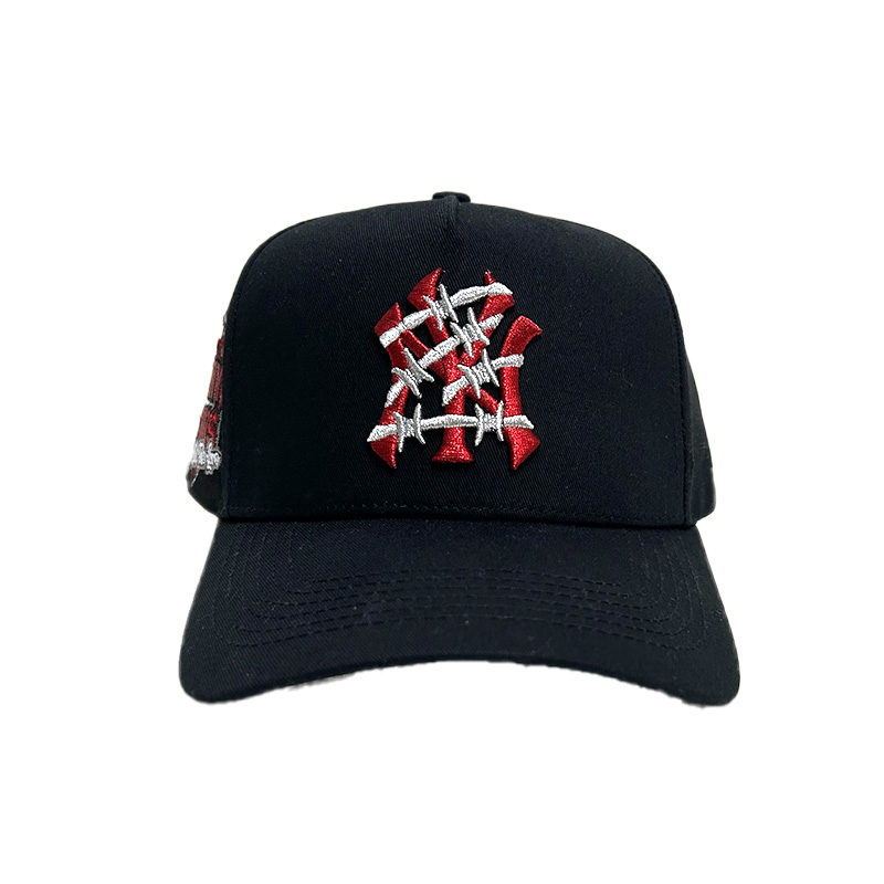 WORLD FAMOUS NY SNAPBACK -BLACK/RED-