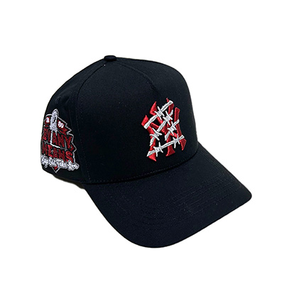 WORLD FAMOUS NY SNAPBACK -BLACK/RED-