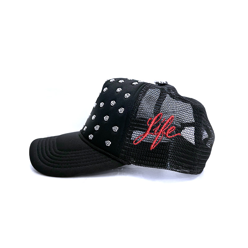 SIGNATURE HEAVYMETAL TRUCKER HAT -BLACK-