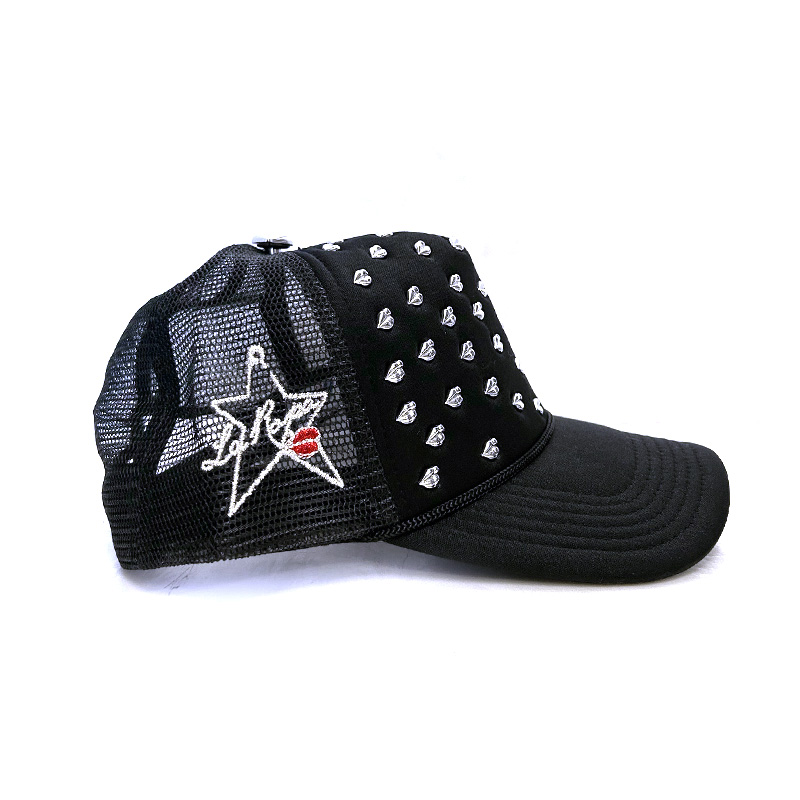 SIGNATURE HEAVYMETAL TRUCKER HAT -BLACK-