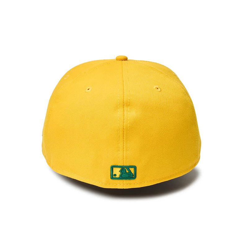 59FIFTY MLB Upside Down オークランド・アスレチックス Aゴールド -YELLOW-