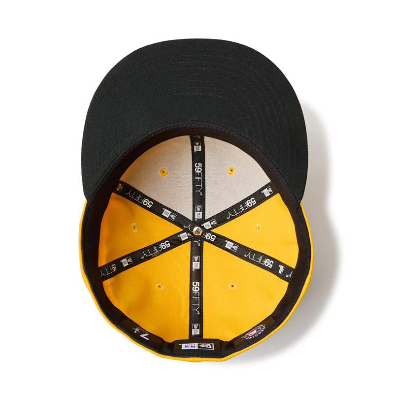 59FIFTY MLB Upside Down オークランド・アスレチックス Aゴールド -YELLOW-