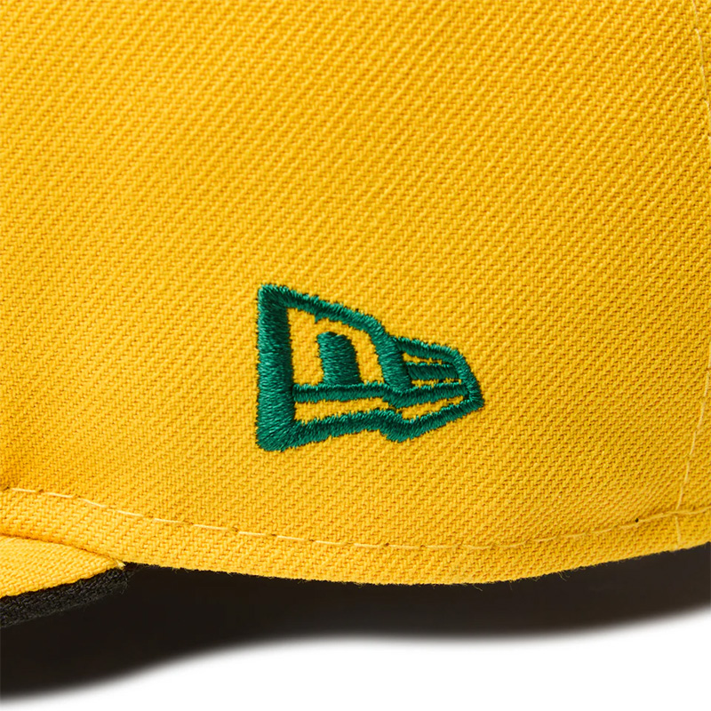 59FIFTY MLB Upside Down オークランド・アスレチックス Aゴールド -YELLOW-