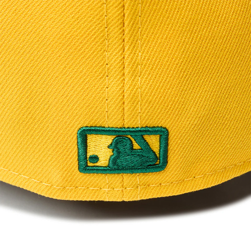 59FIFTY MLB Upside Down オークランド・アスレチックス Aゴールド -YELLOW-