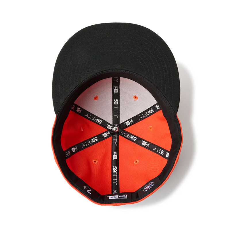 59FIFTY MLB Upside Down ニューヨーク・メッツ オレンジ -ORANGE-