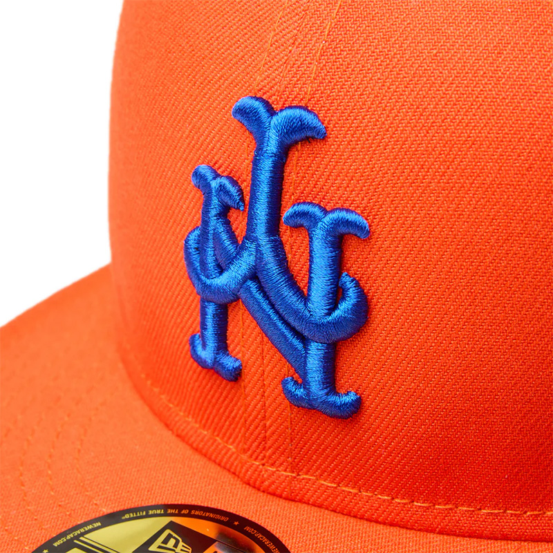 59FIFTY MLB Upside Down ニューヨーク・メッツ オレンジ -ORANGE-