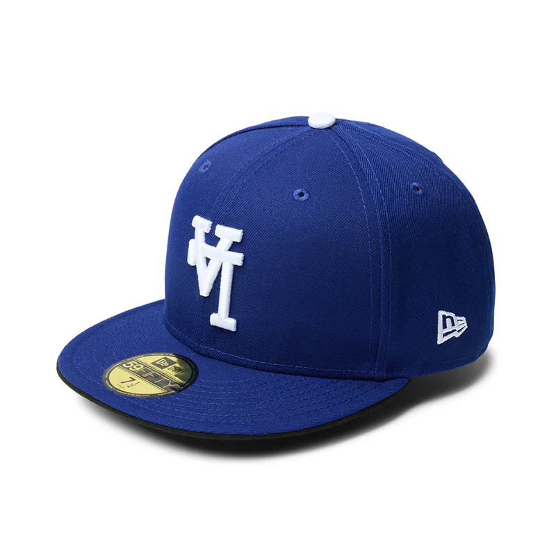 59FIFTY MLB Upside Down ロサンゼルス・ドジャース ダークロイヤル -BLUE-