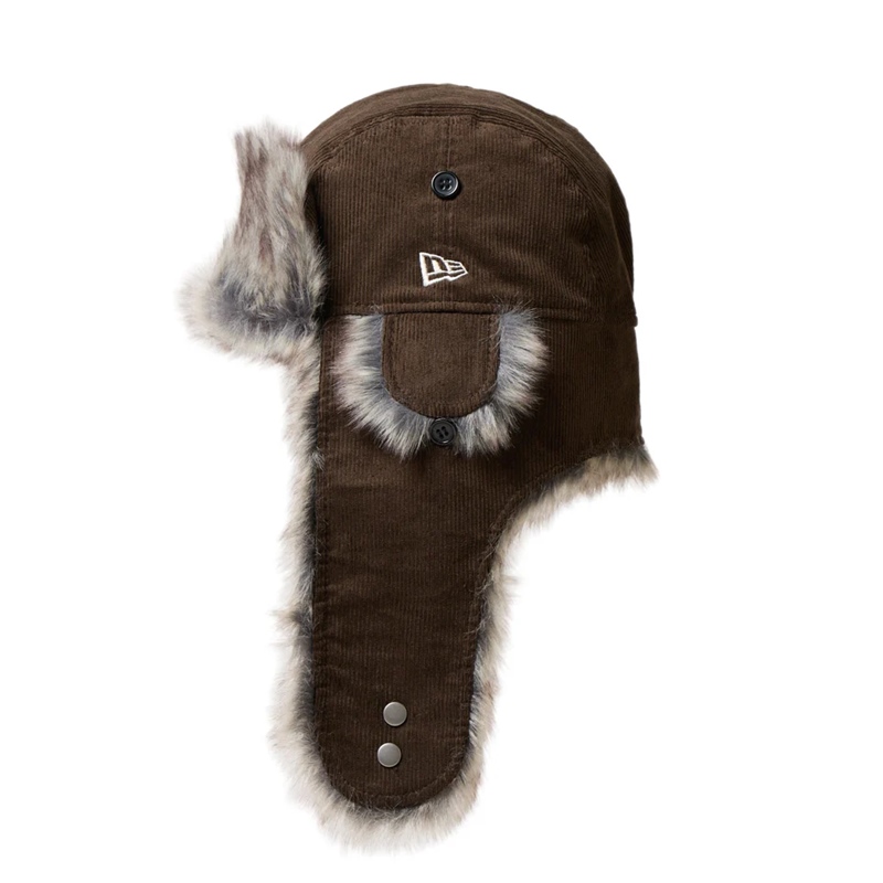 TRAPPER CORDUROY LOSDOD -BROWN-