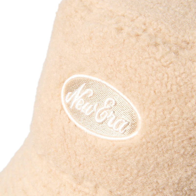 BUCKET-1 SB OVAL LOGO -BEIGE-