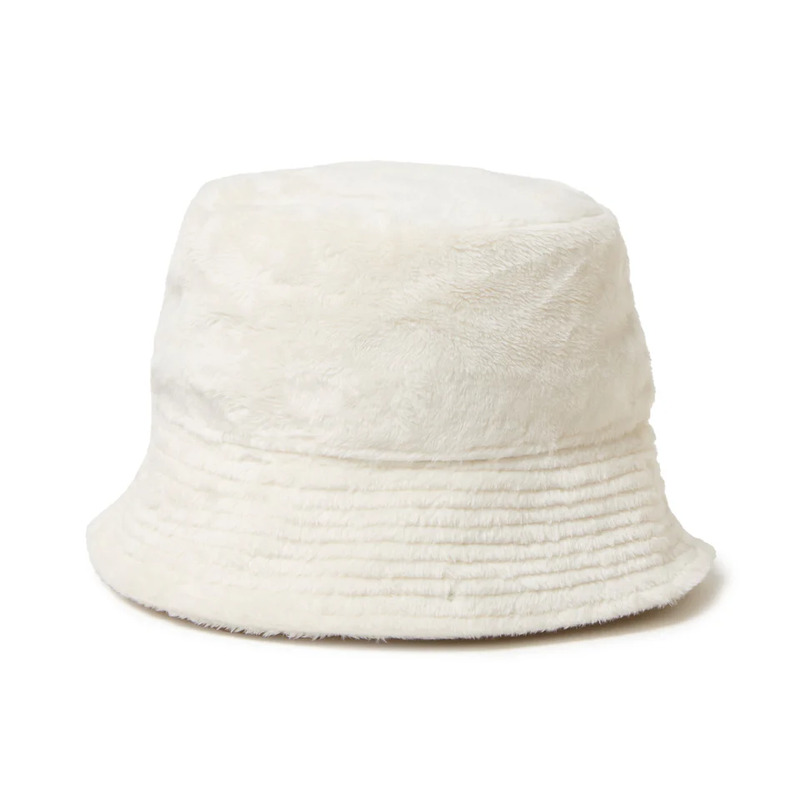 BUCKET SB MCR FUR RHINESTONE -IVORY-